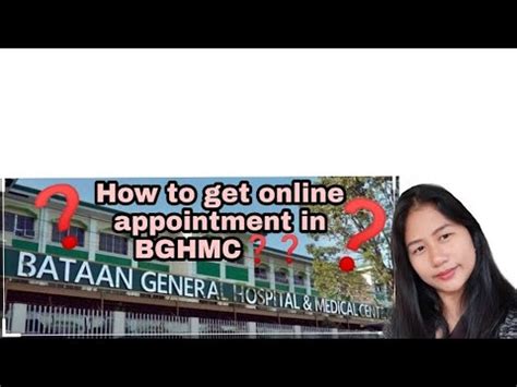 bgh online appointment|BGHMC .